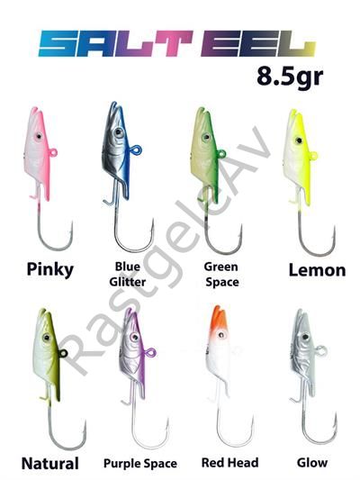 Fujin Salt Eel 8.5gr Jighead