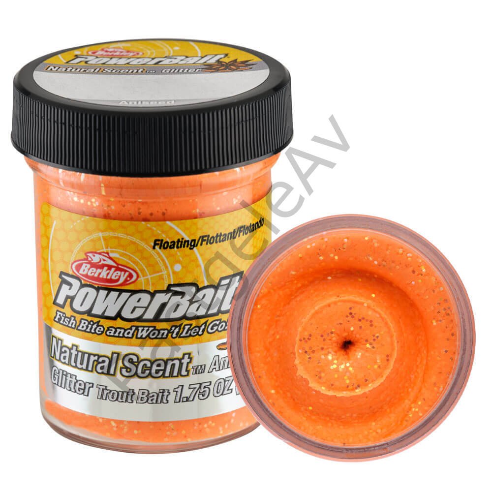 Berkley Powerbait Natural Glitter Trout Bait Bloodworm Sahte Yem