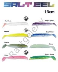 Fujin Salt Eel Body 13cm x3 Silikon Yem Gövde