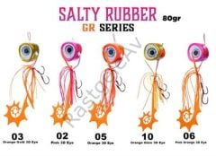 Fujin Salty Rubber 80gr GR Serisi Tai Rubber Set