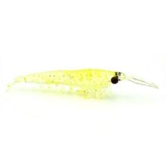 NIKKO OKIAMI SHRIMP M 42MM YELLOW GLITTER #091 SİLİKON YEM