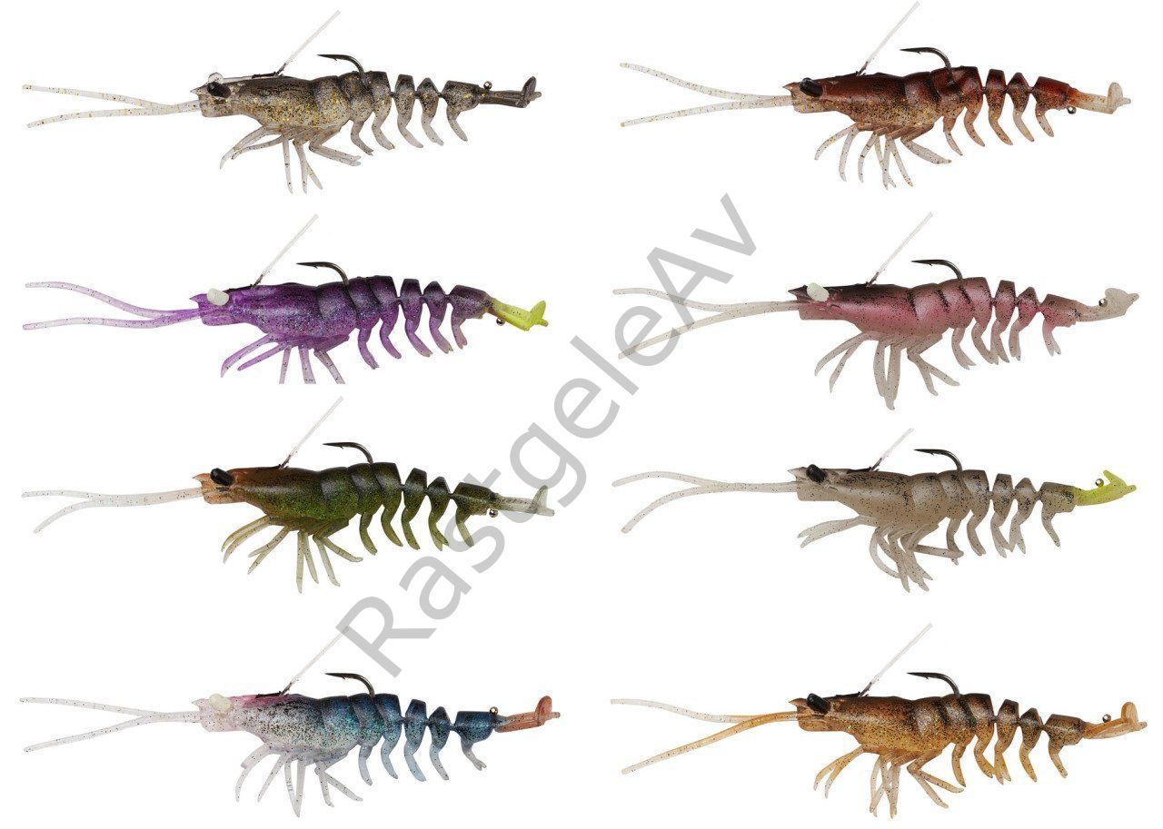 Savage Gear 3D Shrimp Weedless 9 cm 7 gr Suni Yem