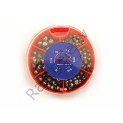 Captain Kutu Kurşun Seti 6590 Yuvarlak Yarık 100gr