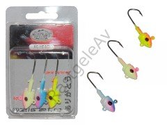 Mutant 6412 Jig Head Rigato Body 3'lü Mix Set Çift Yönlü Jig Head