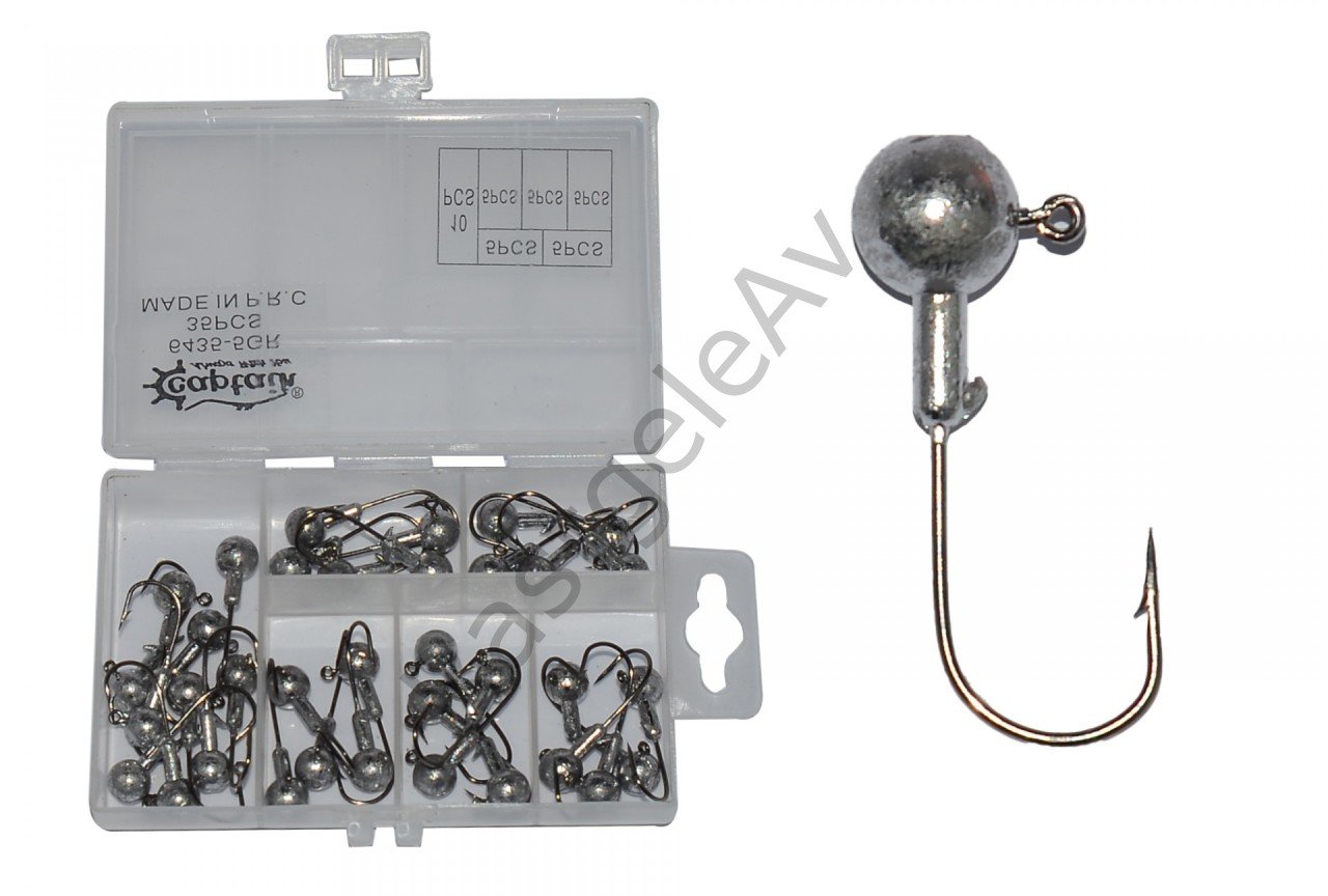 Captain 6435 Compact Eco Kutulu Jig Head Seti