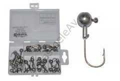 Captain 6435 Compact Eco Kutulu Jig Head Seti