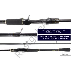 Jeking Baitcast Fuji 2.28m 10-50gr 2P Olta Kamışı