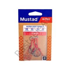 Mustad Alpha Point Alpha Light Double Asist Olta İğnesi A-ASSIST2
