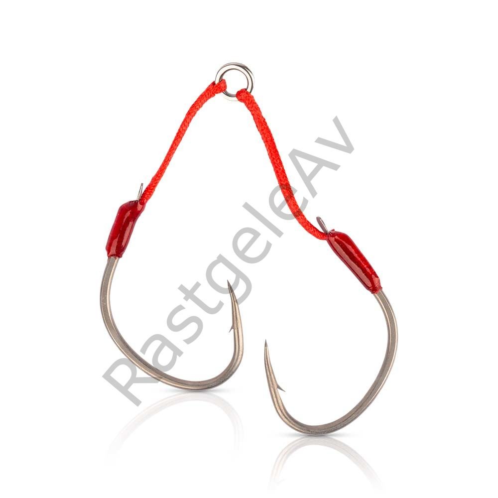 Mustad Alpha Point Ruthless Slow Fall Asist Olta İğnesi A-ASSIST3