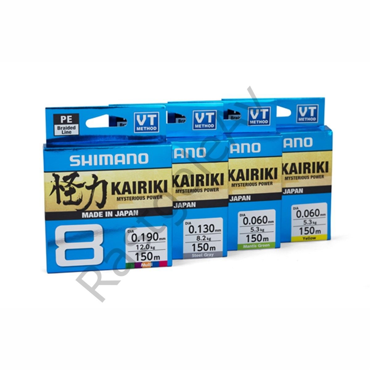 Shimano Kairiki 8 300m Mantis Green  0.130mm/8.2kg Mantis Green  0.130mm/8.2kg