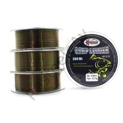 Captain Carp Leader 300mt Monofilament Misina Mullti