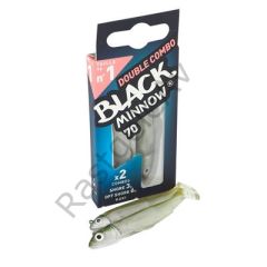 Fiiish BM70/1 BM909 Double Combo Shore-Off Shore  3gr/6gr Kaki Silikon