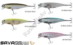 Savage gear 3D Twitch Minnow 8cm 10g Suni Yem