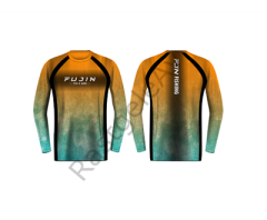 Fujin Performance T-Shirt Aqua Orange