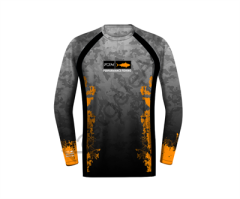 Fujin Performance T-Shirt Camo Orange