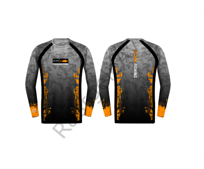 Fujin Performance T-Shirt Camo Orange