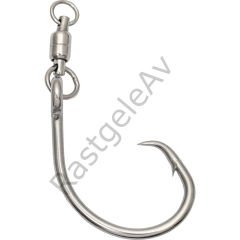 Mustad Swivel Demon Offset Circle SE39943NP 4X Strong Olta İğnesi