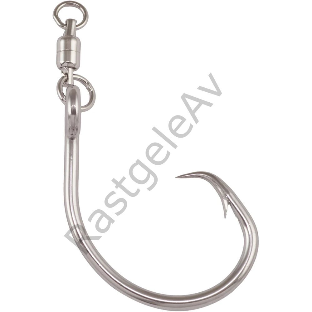 Mustad Swivel Demon Perfect Circle 3X Strong SE39950NP Olta İğnesi
