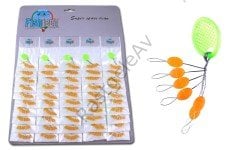 Captain Stoper Kartela 50x6'lı Set Kauçuk Stopper