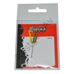 Captain 4912 Stoper 3x5'li Paket Renkli Silikon Stopper