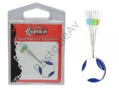Captain 4922 Stoper 3+4+4'lü Set Renkli Silikon Stopper S