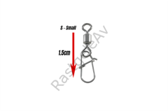 Fujin Power Roll Snap #S 5.2kg Çekerli Klips