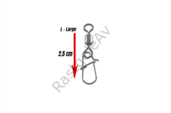 Fujin Power Roll Snap #L 17.8kg Çekerli Klips