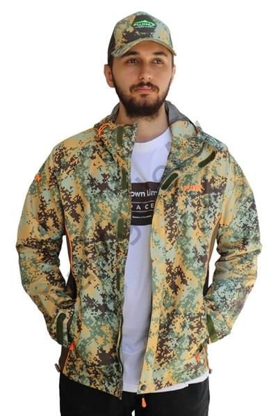 Fujin Raincoat Yağmurluk Brown Camo