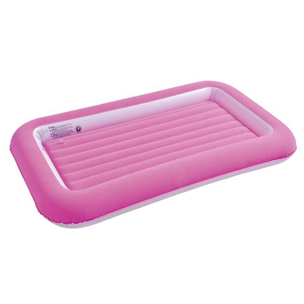 Jilong 27311 Kids Flocked Pembe Çocuk Şişme Yatak