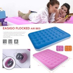 Jilong 27314 Easigo Flocked Pembe Çift Kişilik Şişme Yatak