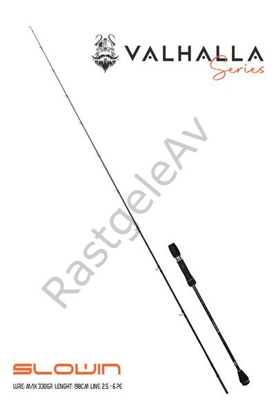 Fujin Valhalla Slowin 198cm 330gr Slow Jig Kamışı