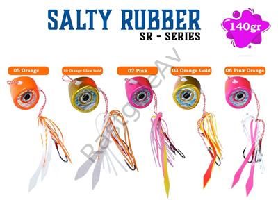 Fujin Salty Rubber 140gr SR Serisi Tai Rubber Set
