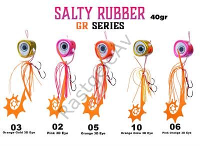 Fujin Salty Rubber 40gr GR Serisi Tai Rubber Set