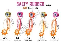 Fujin Salty Rubber 40gr GR Serisi Tai Rubber Set