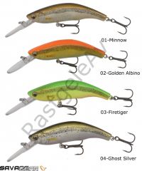 Savage gear 3D Minnow Diver 7,5cm 9g Suni Yem