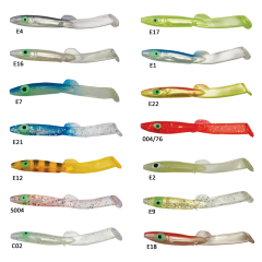 Remixon Eel 30061 Serisi 7cm Silikon Yem