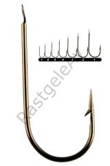 Youvella 1565 Kısa Pala Palet Yem İğnesi 100'lü Kutu Bronz