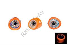 Fujin Salty Rubber Head 120gr Kafa 05 Orange  3D Eye
