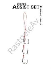Fujin Rubber Üç Kancalı Assist Set - Middle Size-Orta H21-03
