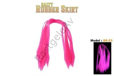 Fujin Rubber Skirt Düz Püskül Set #SR-03