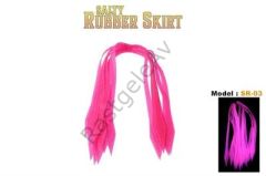 Fujin Rubber Skirt Düz Püskül Set #SR-03
