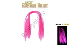 Fujin Rubber Skirt Düz Püskül Set #SR-05