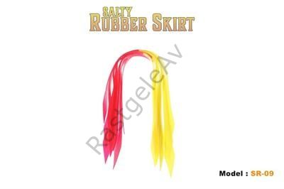Fujin Rubber Skirt Düz Püskül Set #SR-09