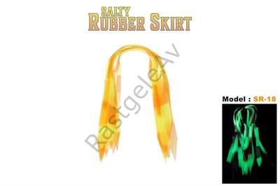 Fujin Rubber Skirt Düz Püskül Set #SR-18