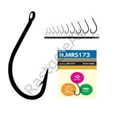 Hayabusa HMRS 173 Delikli Dövme Olta İğnesi 15'li Paket Black Nikel