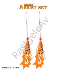 Fujin Rubber Hazır Skirt + Assist Set Orange H4-06