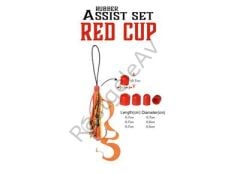 Fujin Rubber Assist Set Red Cup Aksesuar