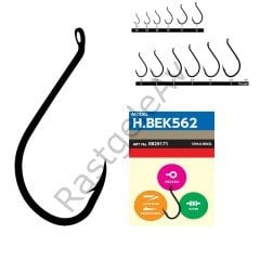 Hayabusa HBEK 562 Delikli Octopus Sinarit İğnesi Black Nikel