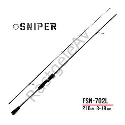 Fujin Sniper 210cm 3-18gr Light Spin Kamış FSN-702L