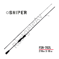 Fujin Sniper 210cm 3-18gr Light Spin Kamış FSN-702L